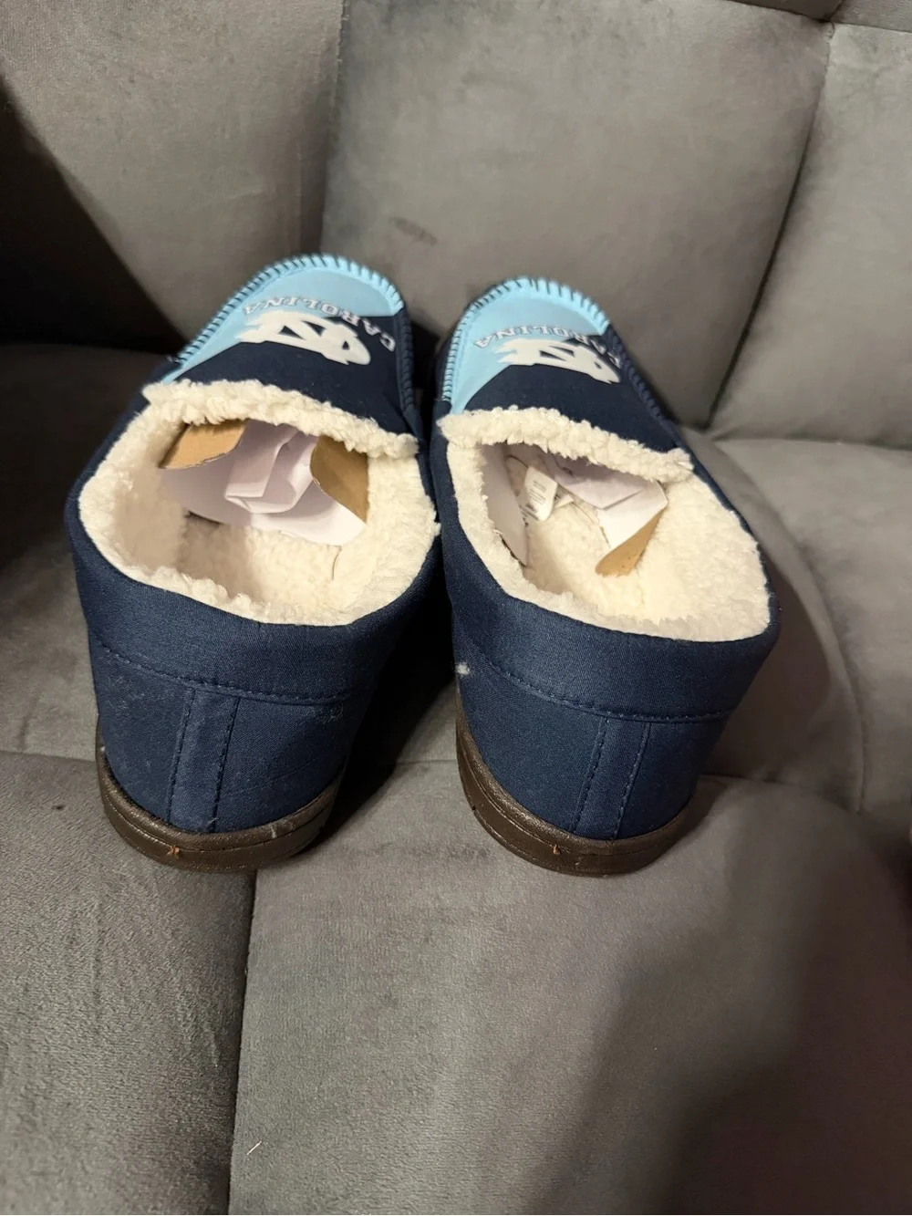 FOCO UNC Tar Heels Slippers Size 7/8 (men’s Small) New with Tags In Box